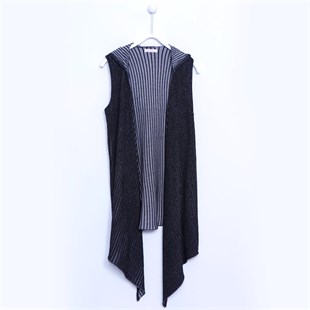 Anthracite Knitted Vest | T 310767