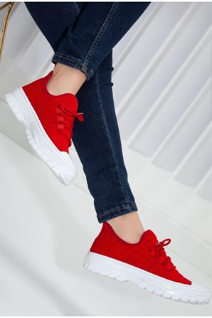 Brook Kırmızı Günlük Kadın Sneakers