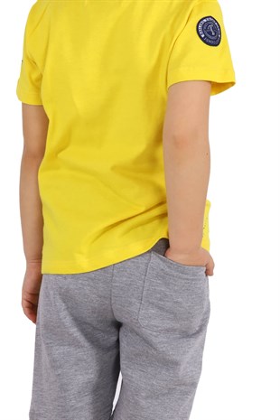 Silversunkids | Boys Children Gray Melange color Westway Knitted Shorts | SC 217757
